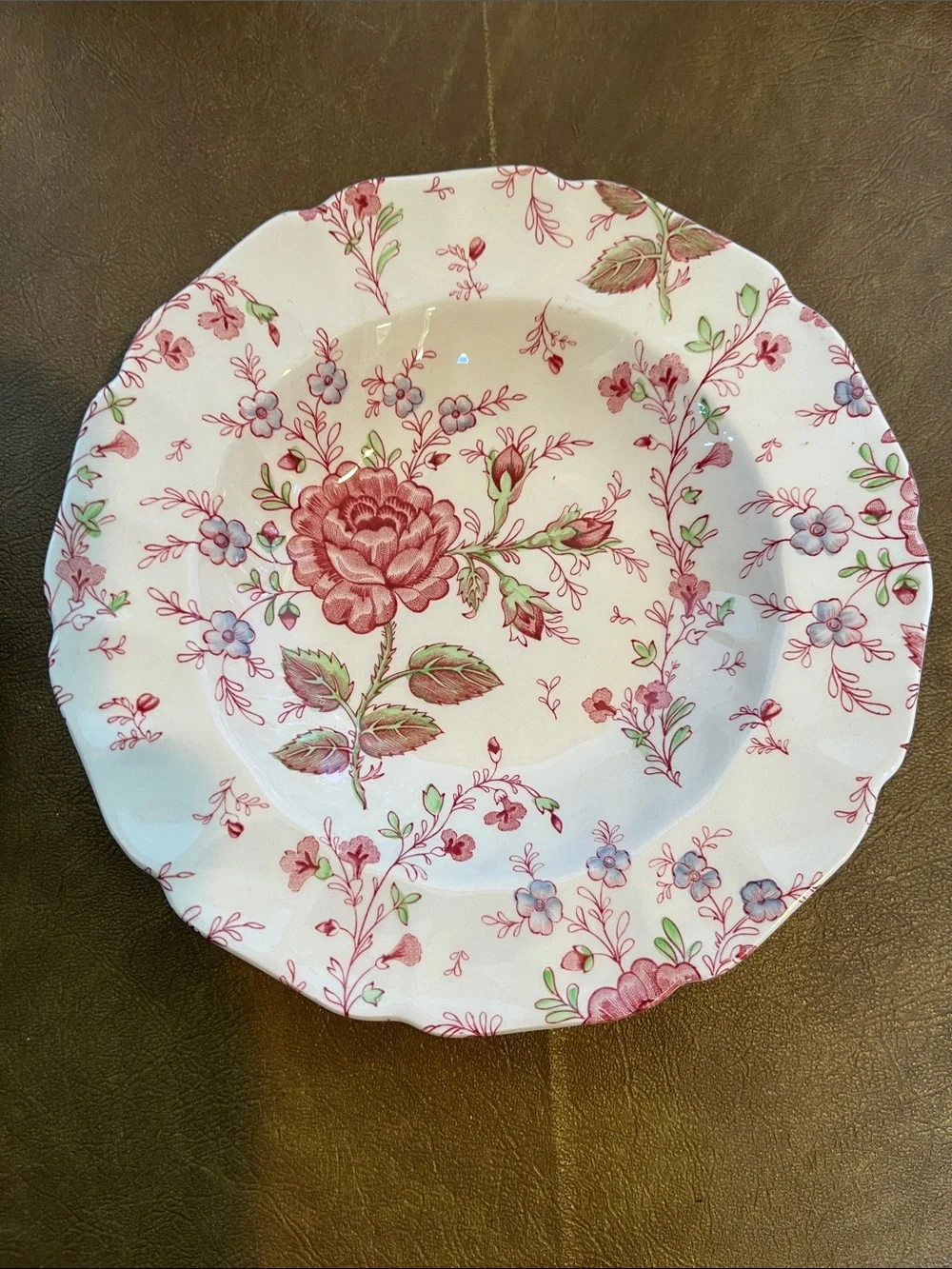 Johnson Brothers Rose Chintz Made in England Set of Five Bowls